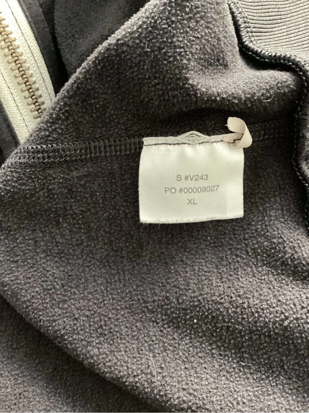 Vuori Coronado Hoodie Black Heather Full Zip DreamKnit Size XL - Picture 9 of 10